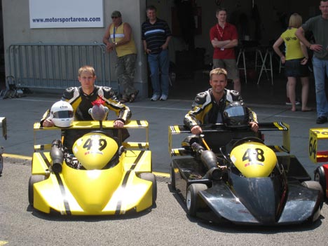 Kim og Claus i Oschersleben
